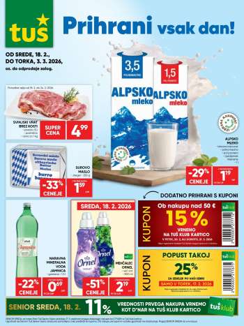 Tuš katalog - 18.2.2026 - 3.3.2026.