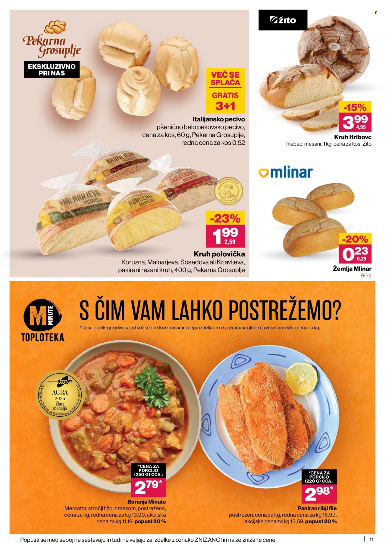 Mercator katalog - 19.2.2026 - 25.2.2026. Stran 11