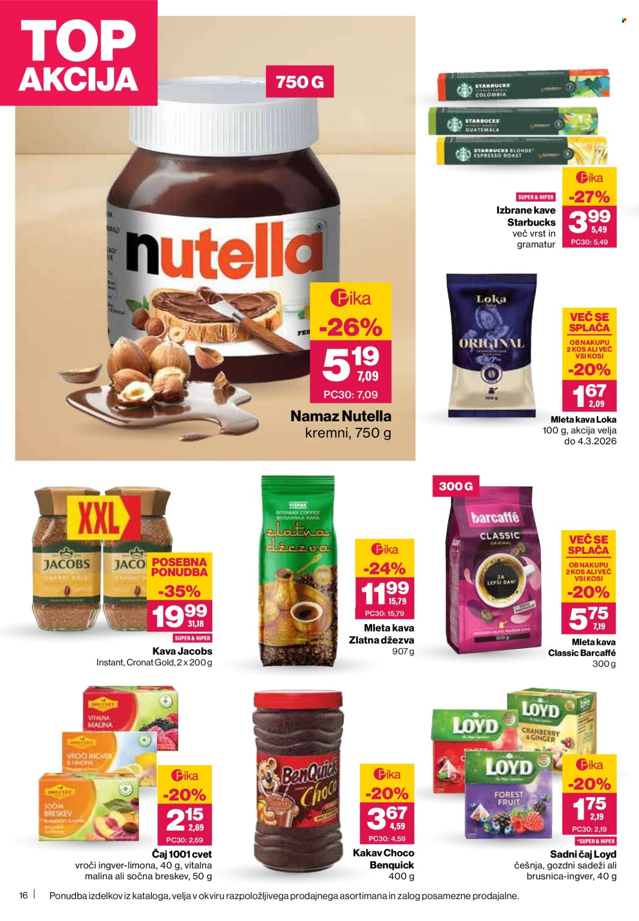 Mercator katalog - 19.2.2026 - 25.2.2026. Stran 16