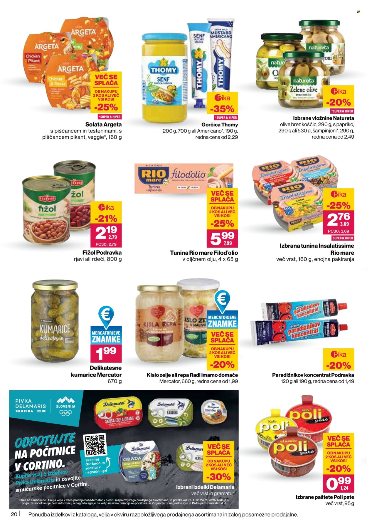Mercator katalog - 19.2.2026 - 25.2.2026. Stran 20