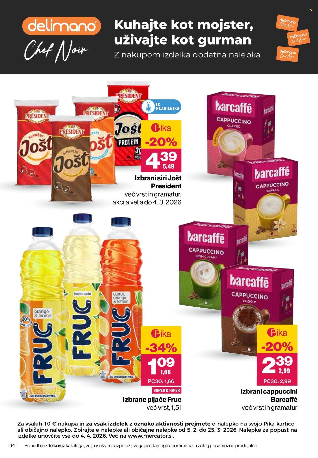 Mercator katalog - 19.2.2026 - 25.2.2026. Stran 34