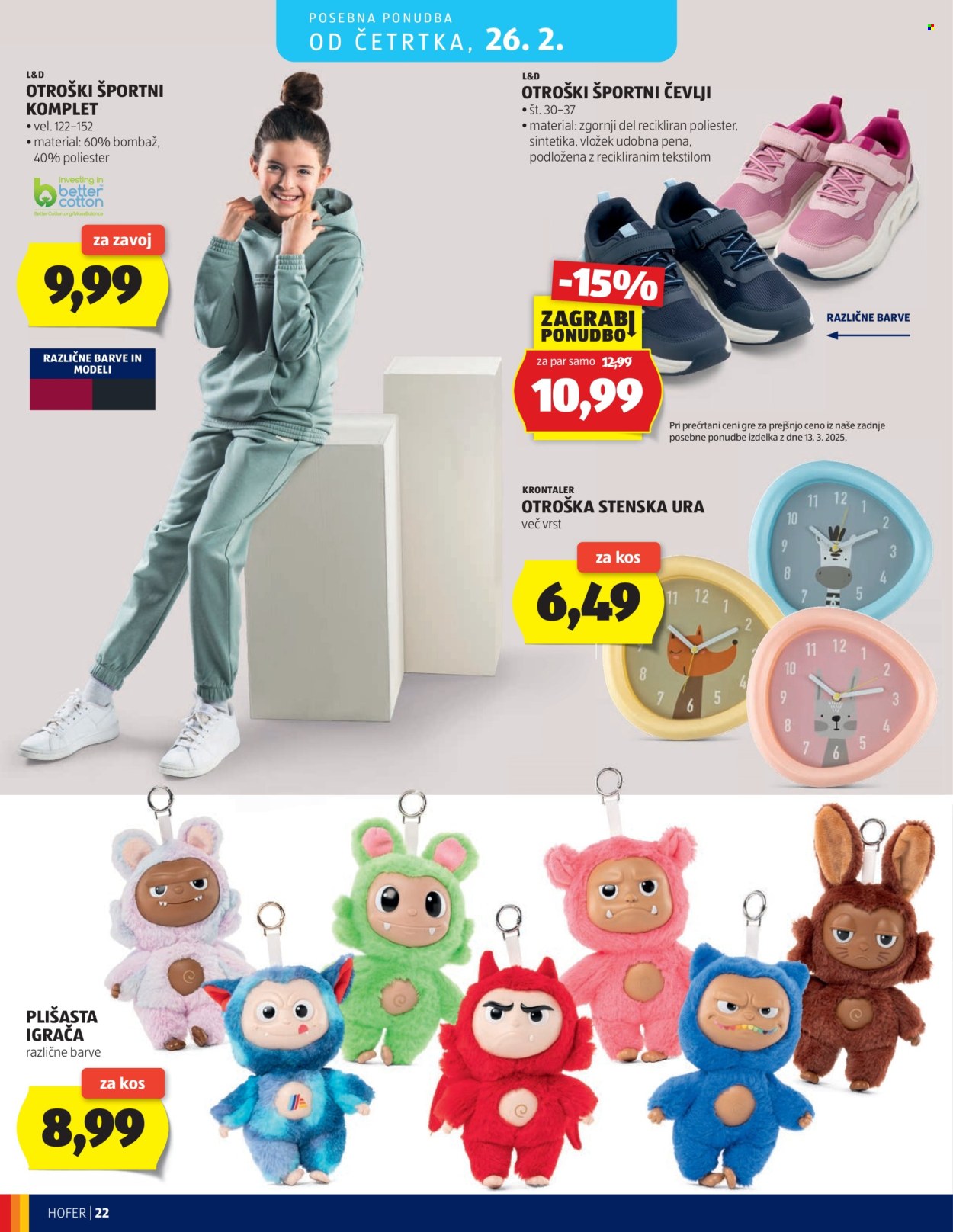 Hofer katalog - 18.2.2026 - 26.2.2026. Stran 22