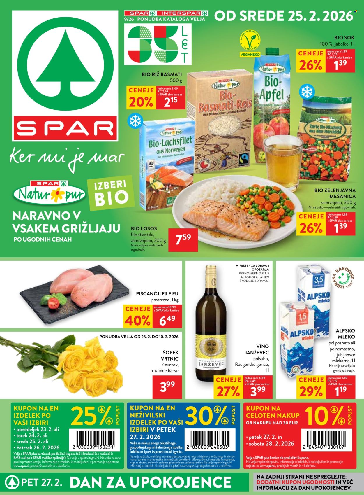 SPAR katalog - 25.2.2026 - 10.3.2026. Stran 1
