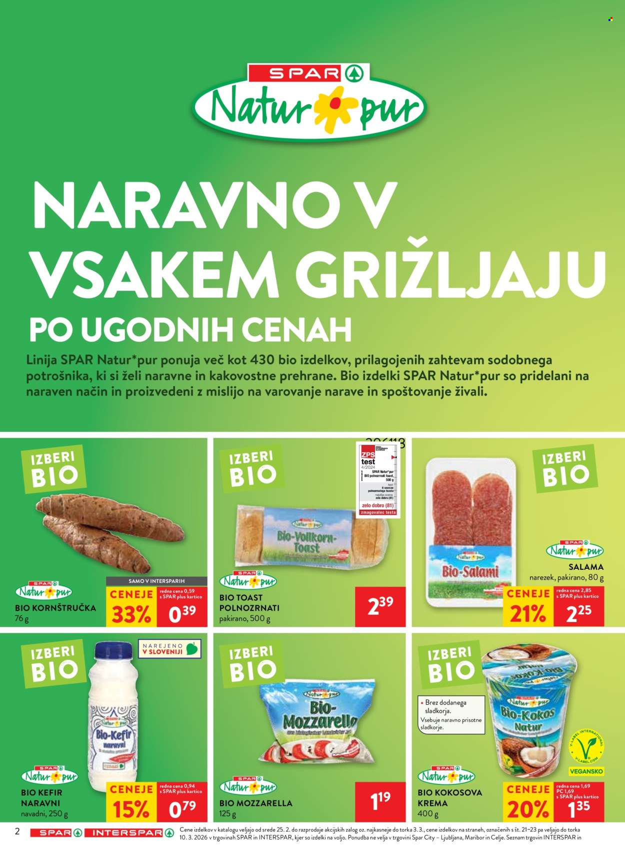 SPAR katalog - 25.2.2026 - 10.3.2026. Stran 2