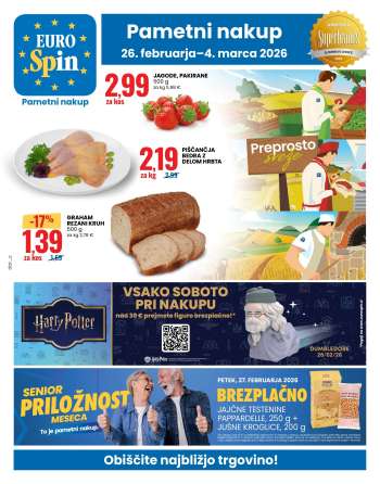 EuroSpin katalog - 26.2.2026 - 4.3.2026.