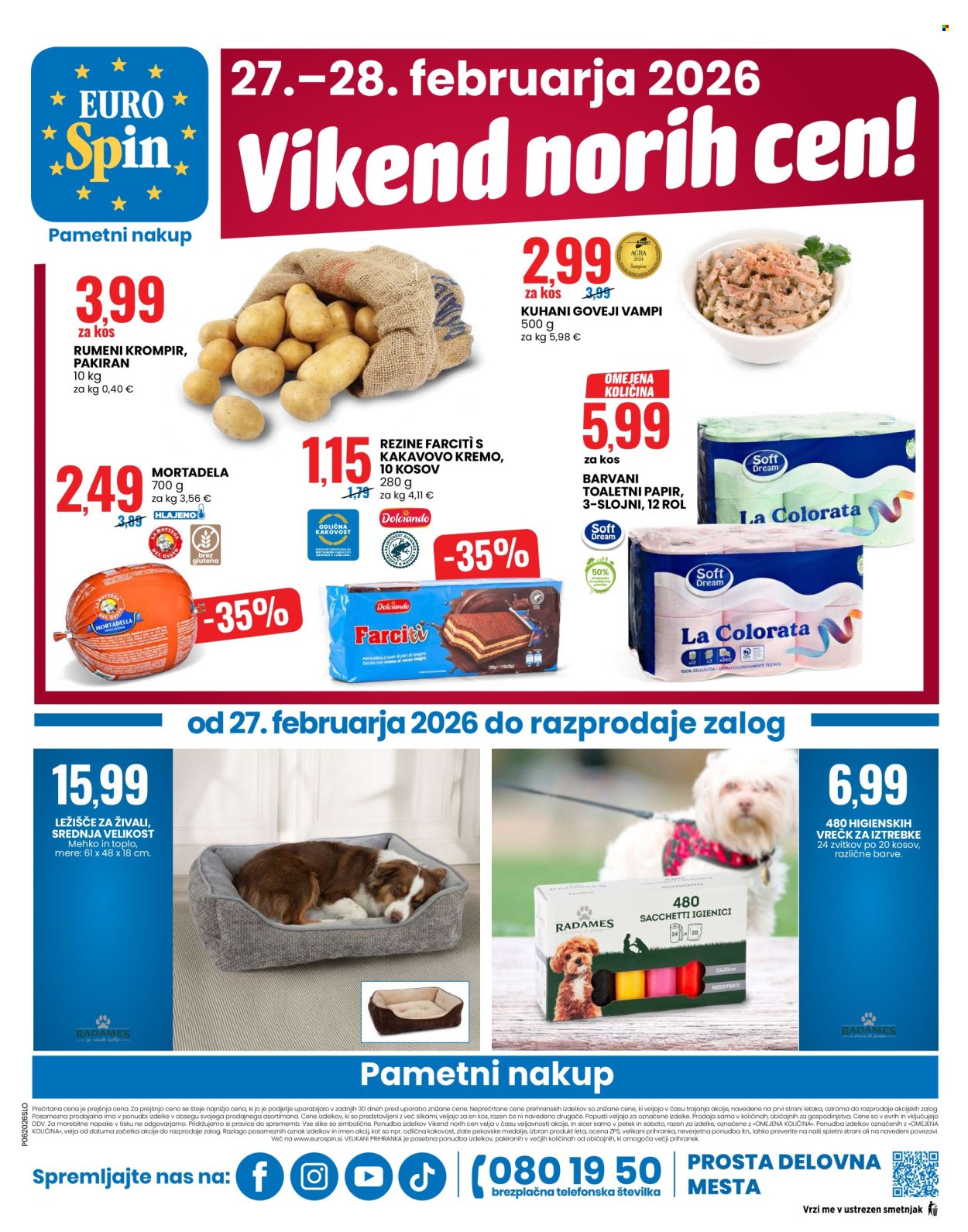 EuroSpin katalog - 26.2.2026 - 4.3.2026. Stran 20
