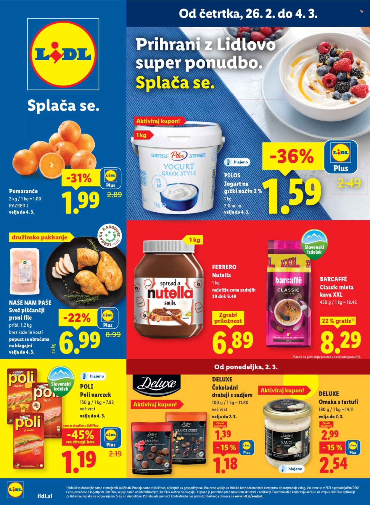 Lidl katalog - 26.2.2026 - 4.3.2026. Stran 1