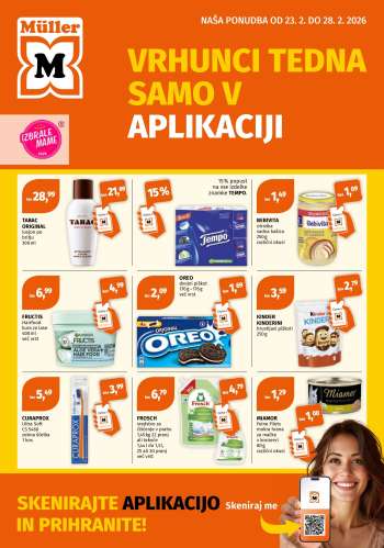 Müller katalog - 23.2.2026 - 28.2.2026.
