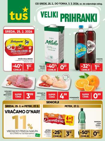 Tuš katalog - 25.2.2026 - 3.3.2026.