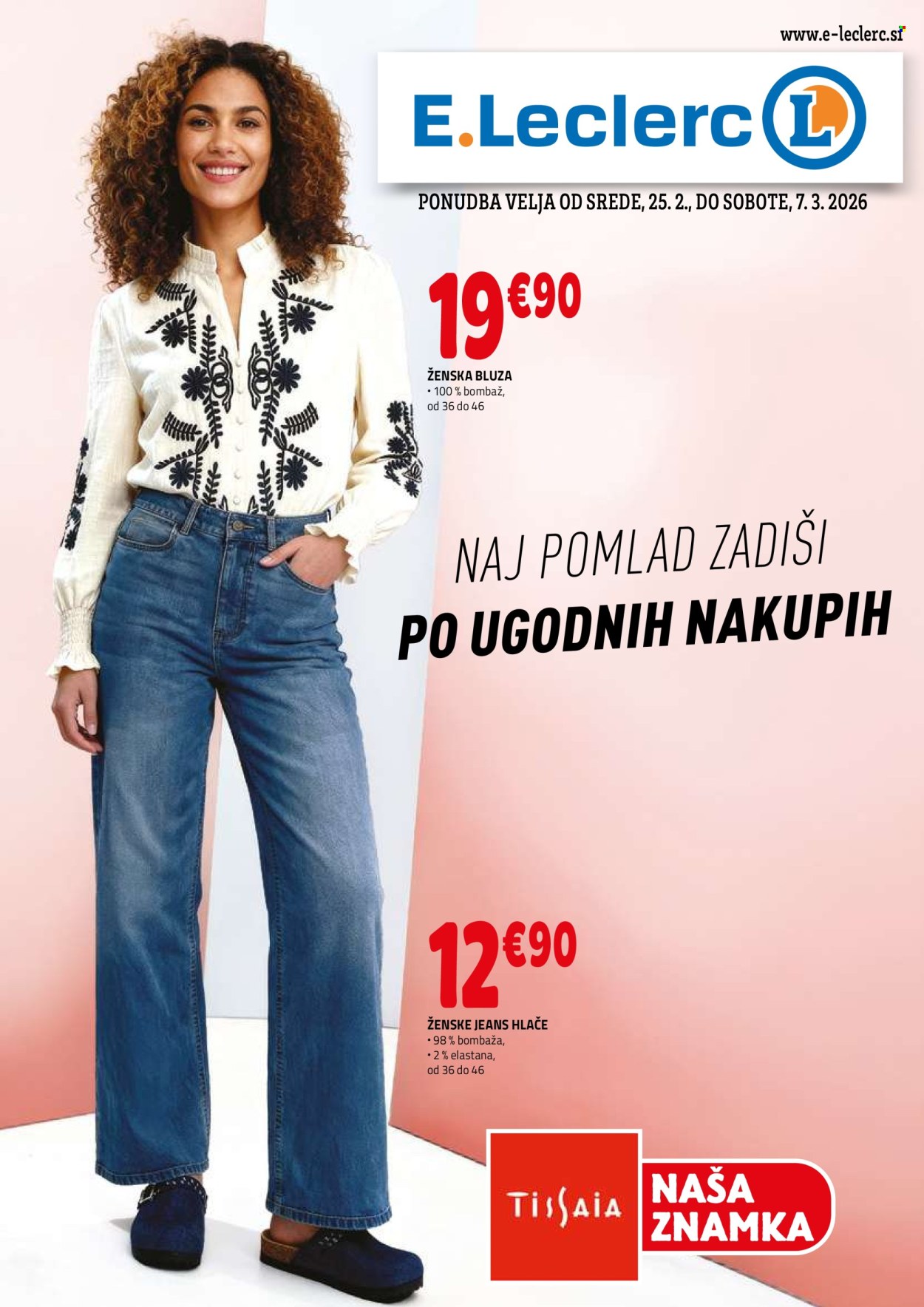 E.Leclerc katalog - 25.2.2026 - 7.3.2026. Stran 1