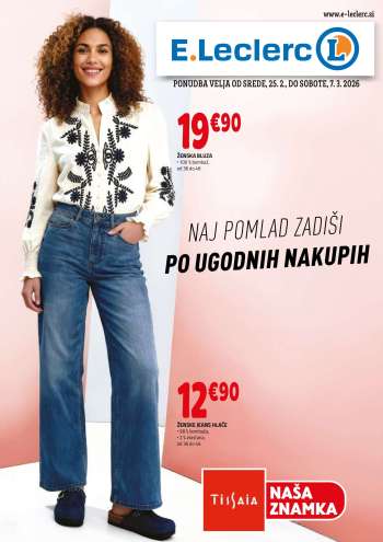 E.Leclerc katalog - 25.2.2026 - 7.3.2026.