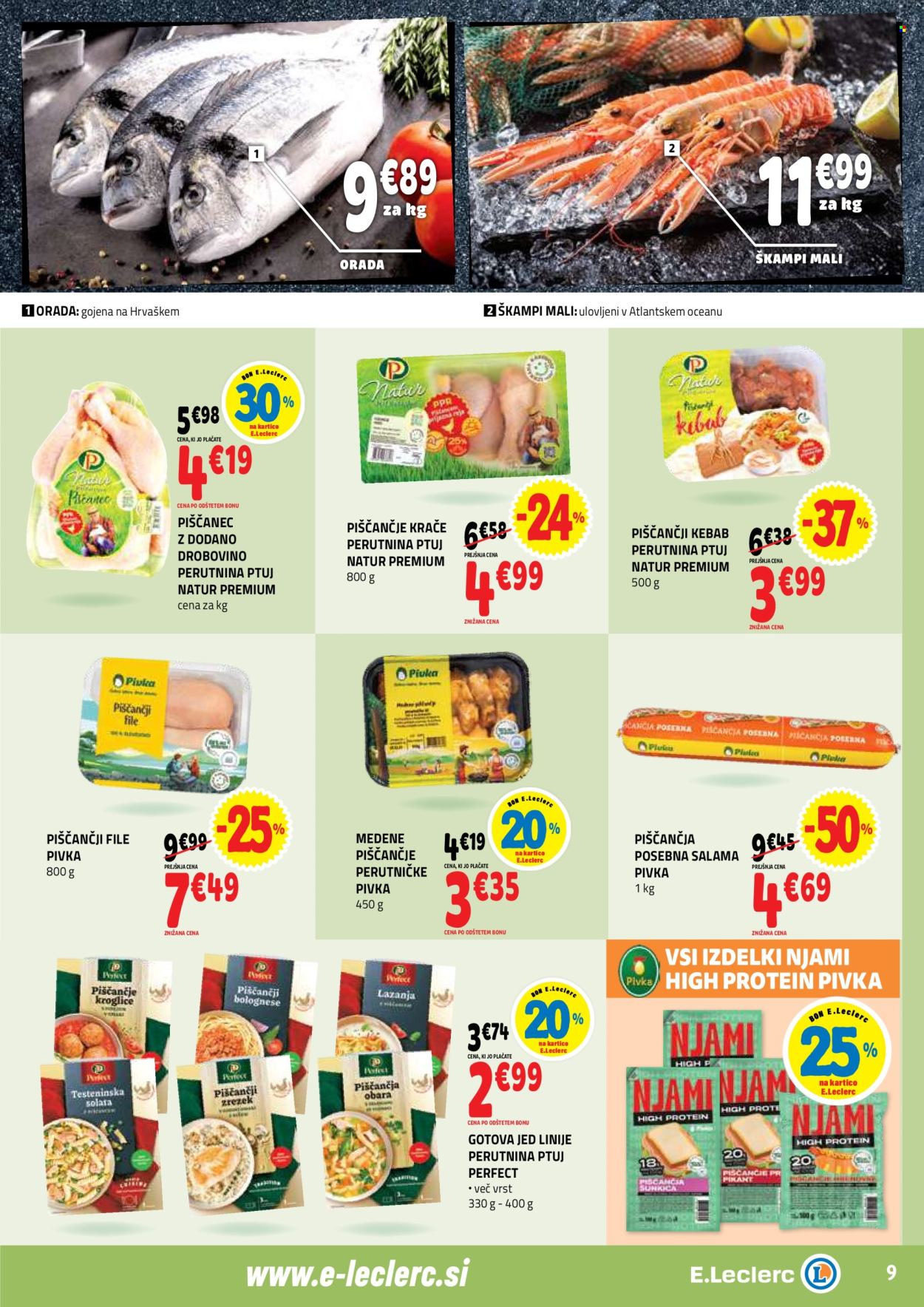 E.Leclerc katalog - 25.2.2026 - 7.3.2026. Stran 9