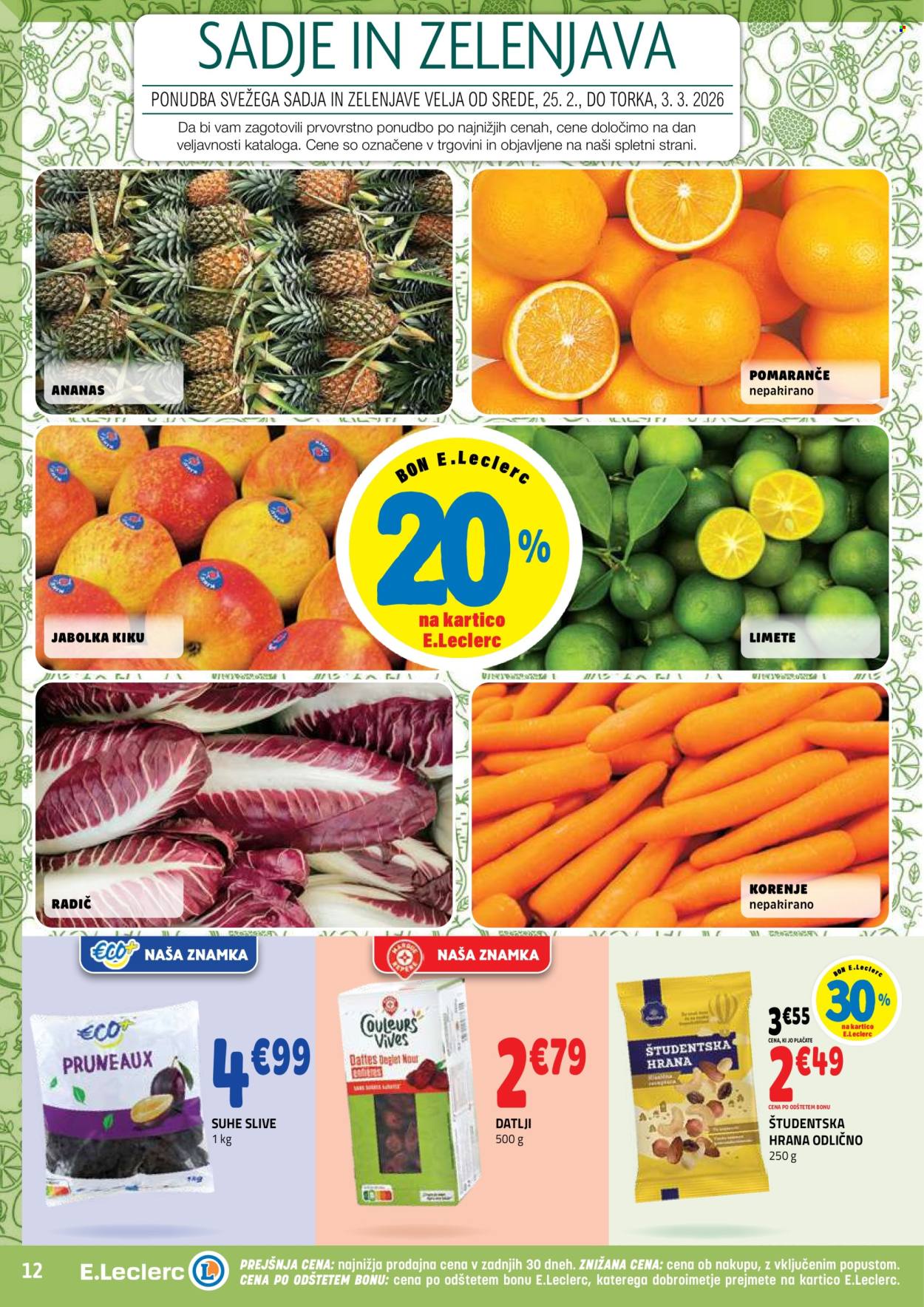 E.Leclerc katalog - 25.2.2026 - 7.3.2026. Stran 12