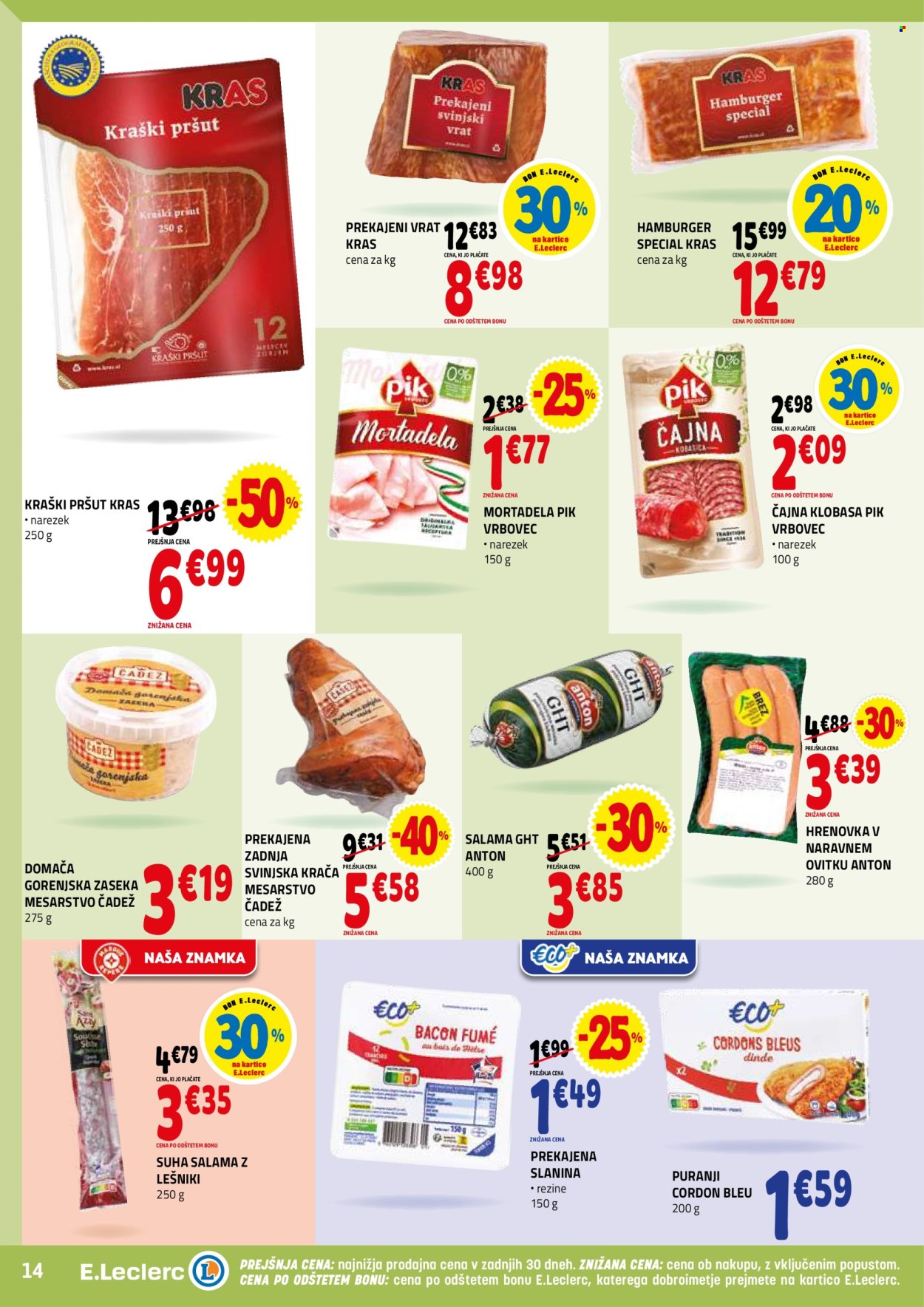 E.Leclerc katalog - 25.2.2026 - 7.3.2026. Stran 14