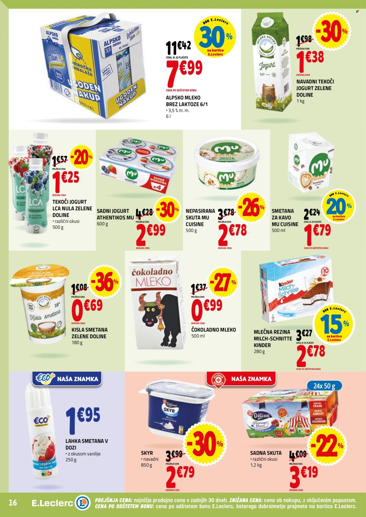 E.Leclerc katalog - 25.2.2026 - 7.3.2026. Stran 16