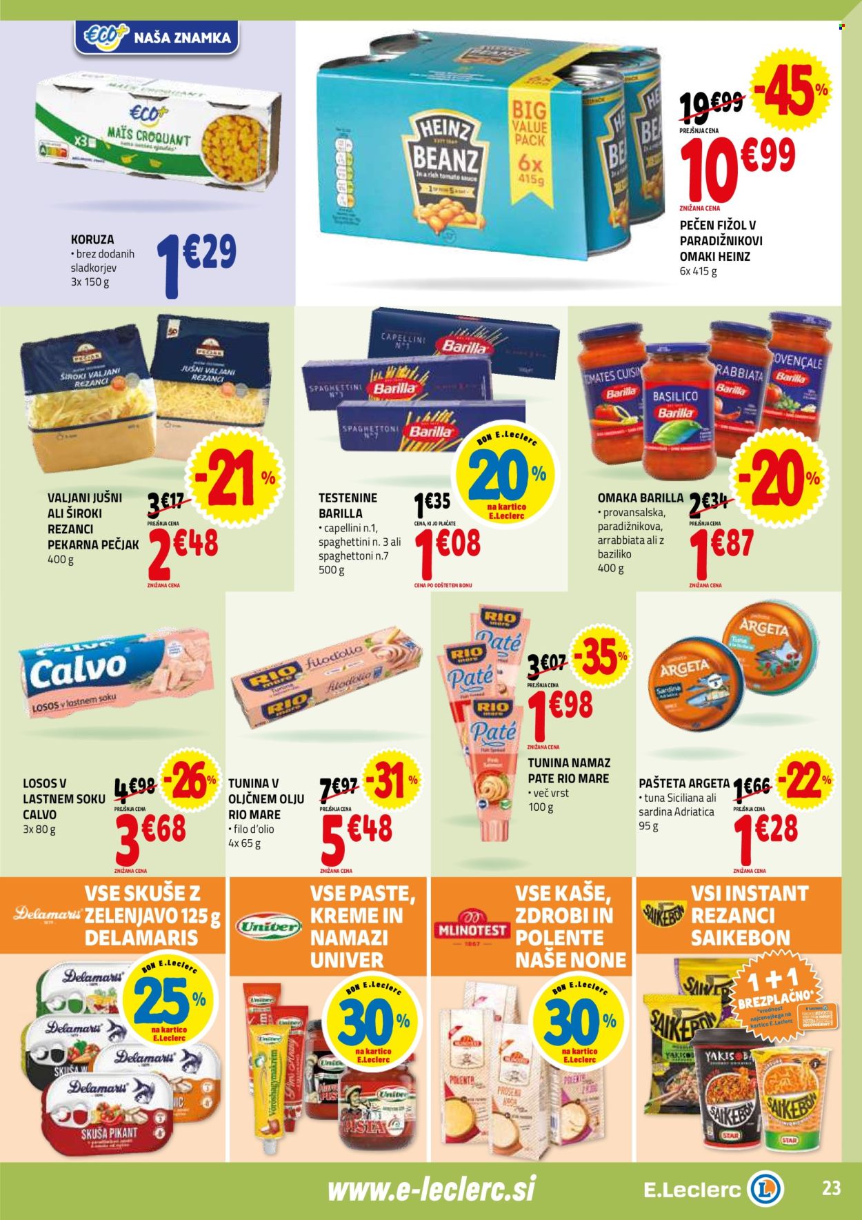 E.Leclerc katalog - 25.2.2026 - 7.3.2026. Stran 23