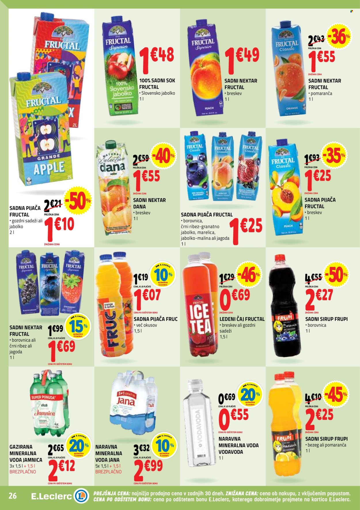 E.Leclerc katalog - 25.2.2026 - 7.3.2026. Stran 26