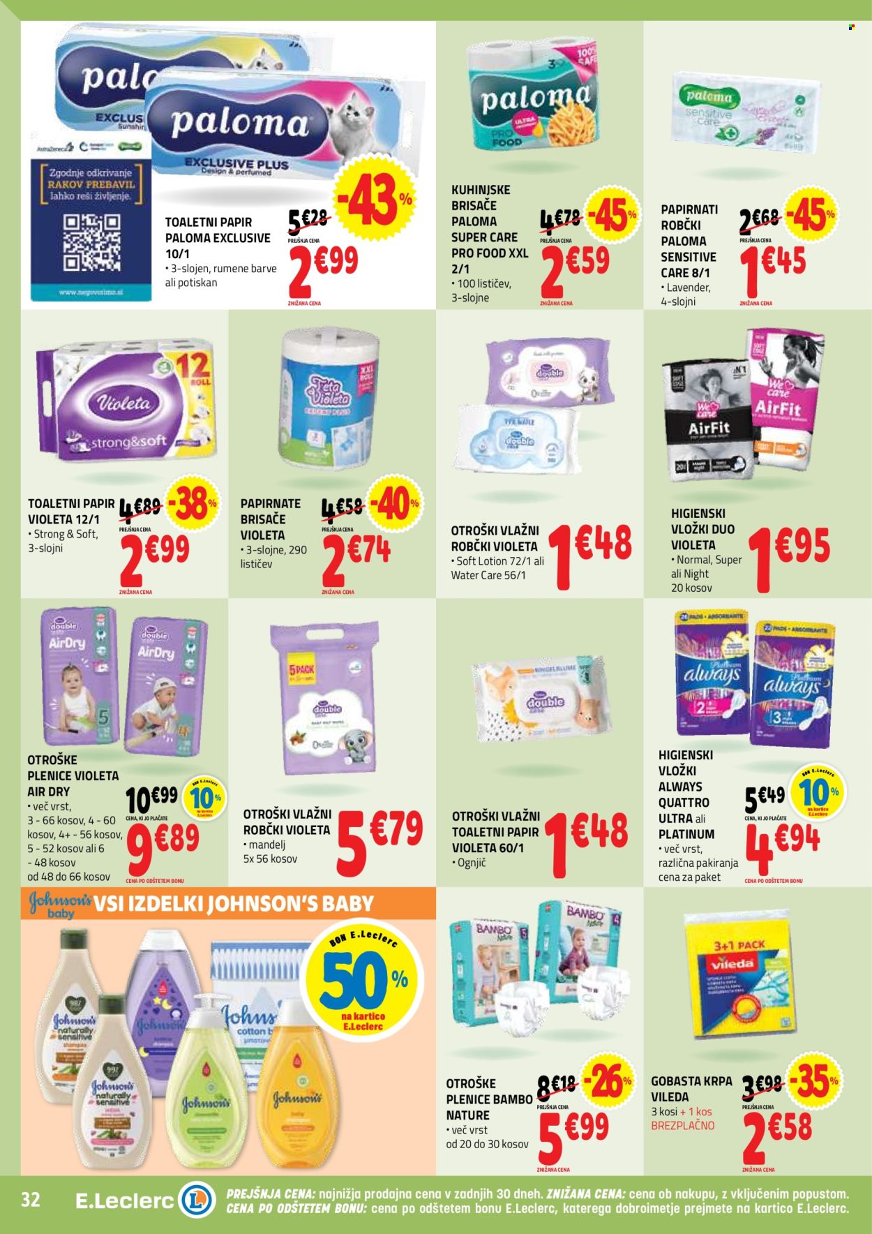 E.Leclerc katalog - 25.2.2026 - 7.3.2026. Stran 32