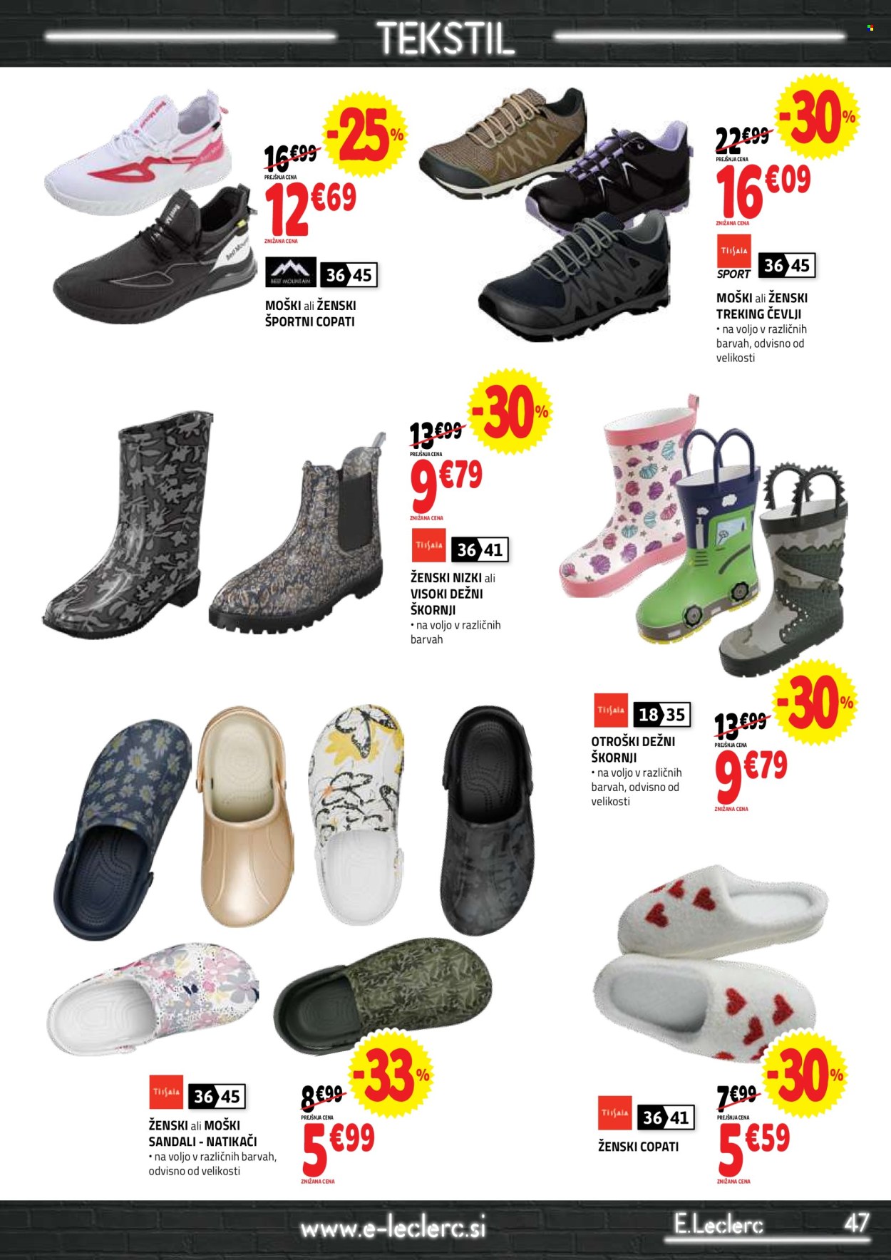 E.Leclerc katalog - 25.2.2026 - 7.3.2026. Stran 47