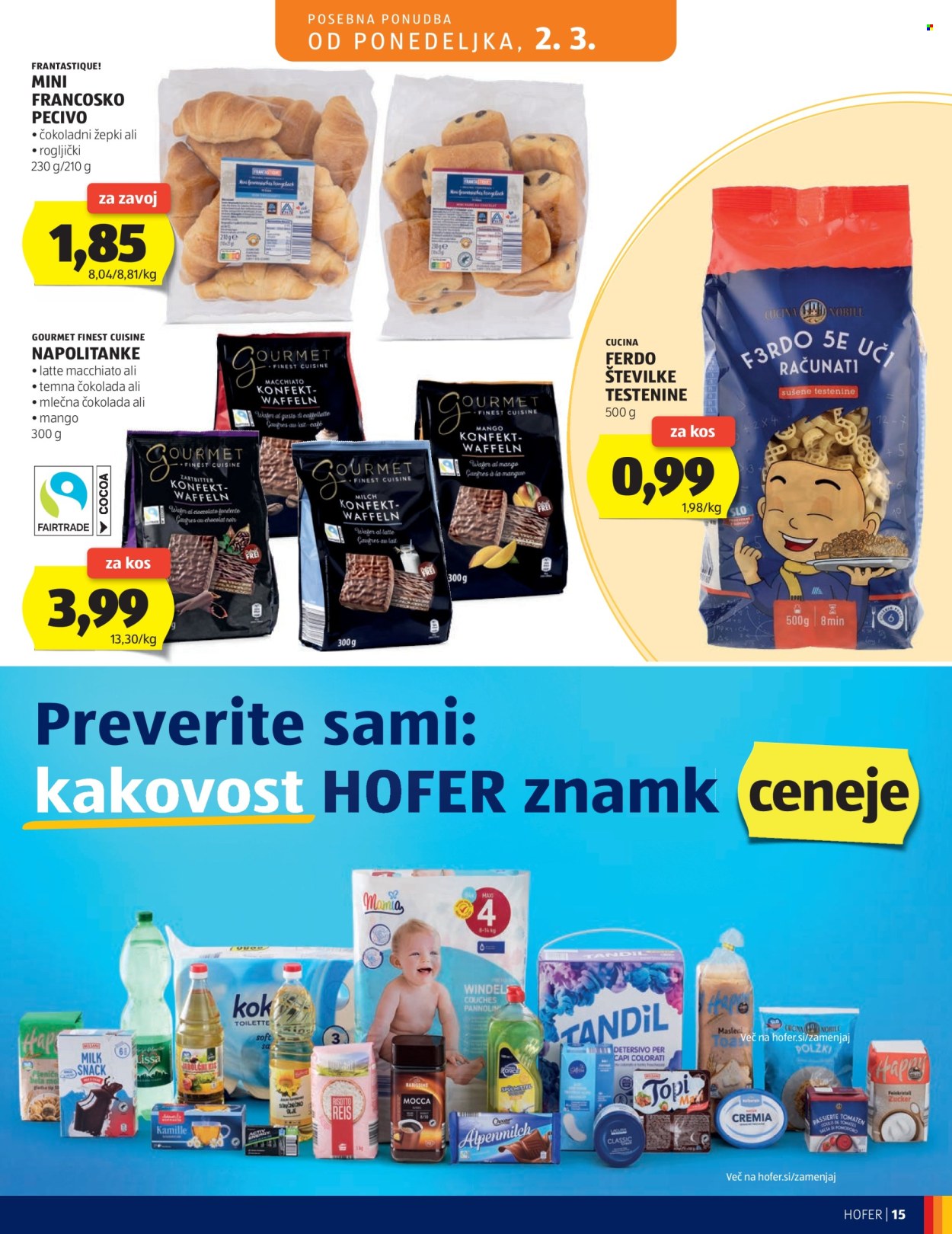 Hofer katalog - 25.2.2026 - 5.3.2026. Stran 15