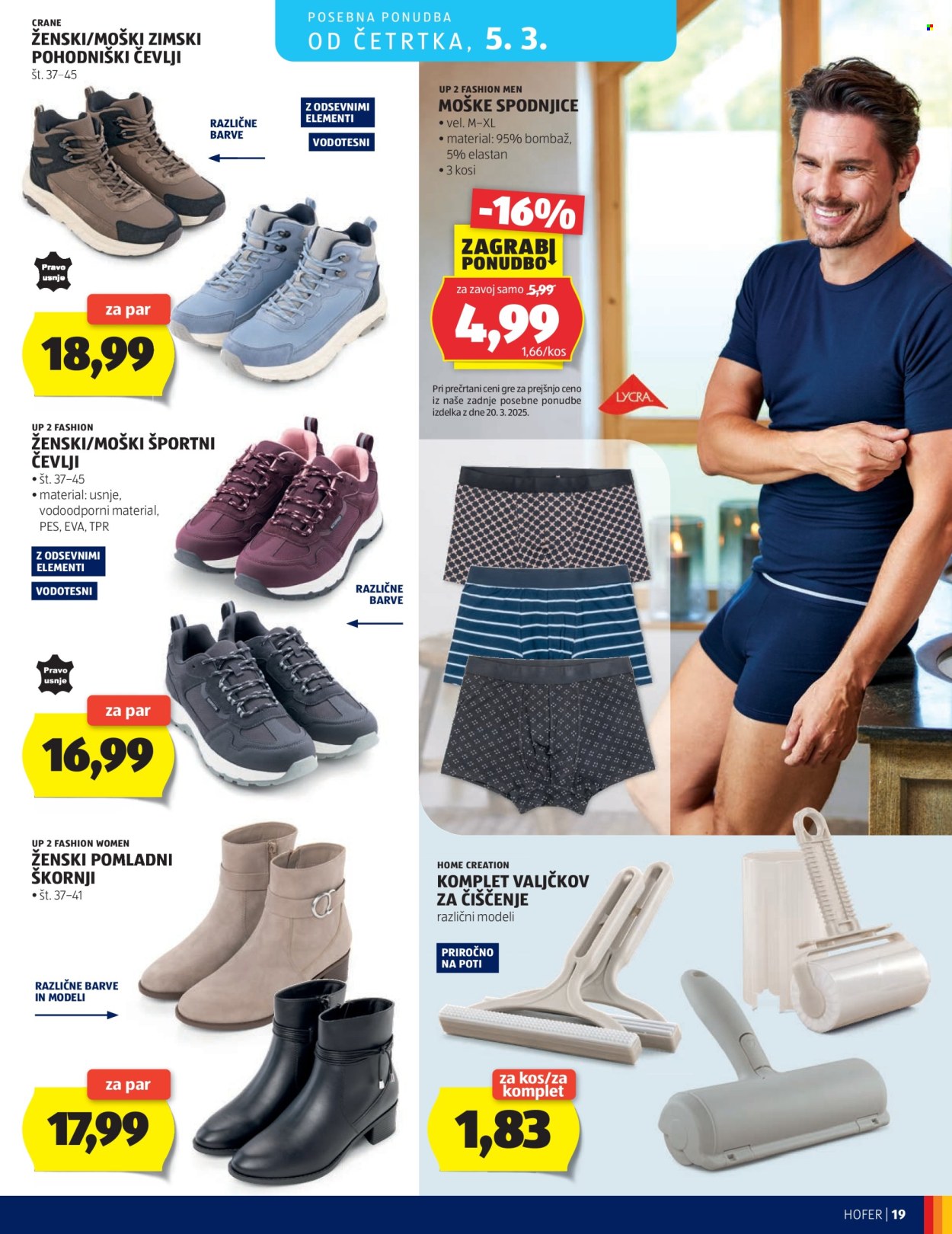 Hofer katalog - 25.2.2026 - 5.3.2026. Stran 19