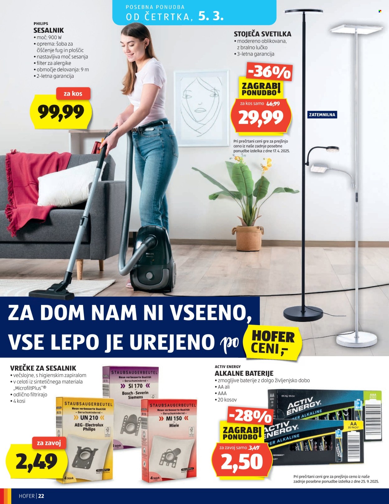 Hofer katalog - 25.2.2026 - 5.3.2026. Stran 22