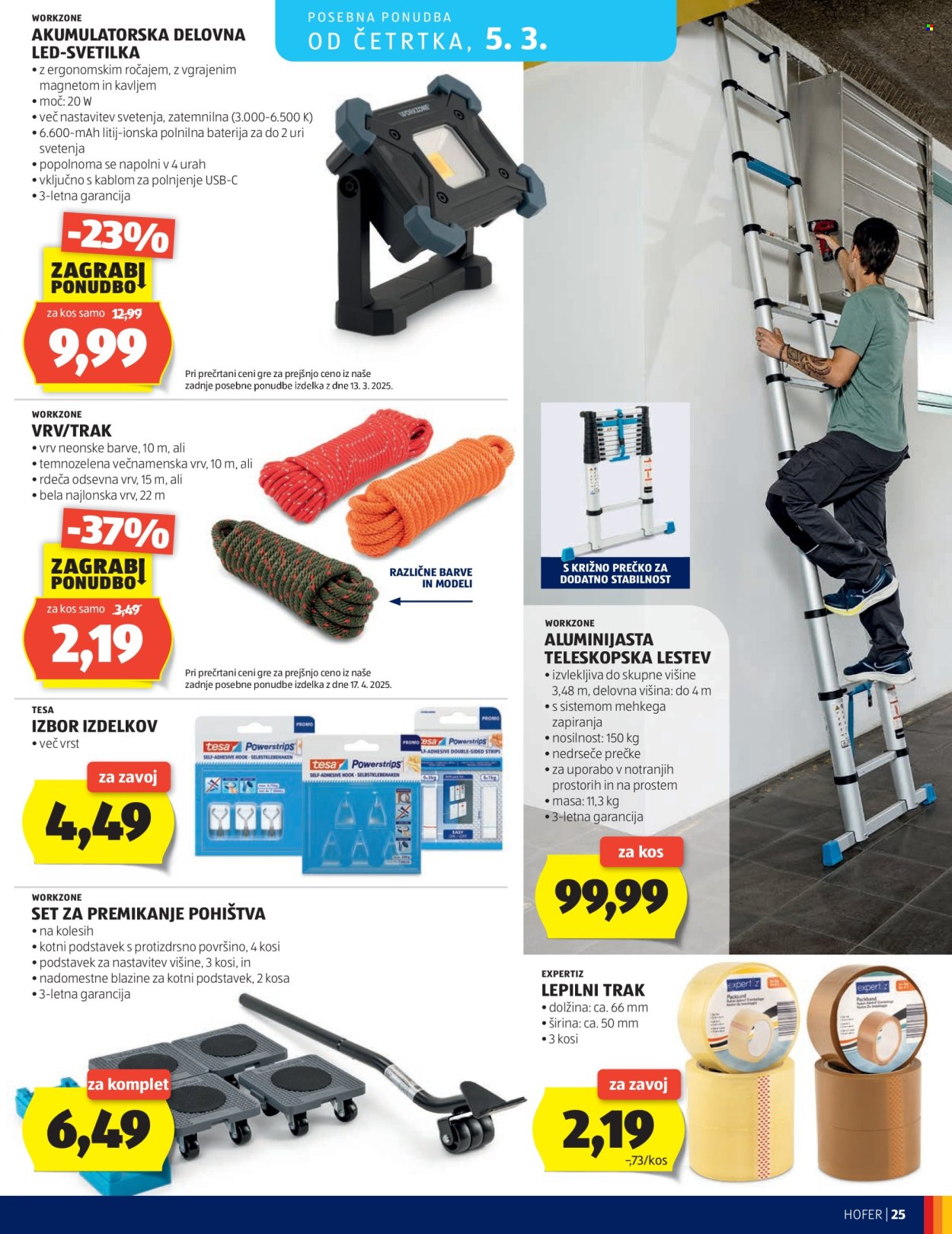 Hofer katalog - 25.2.2026 - 5.3.2026. Stran 25