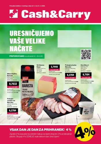 Mercator Cash & Carry katalog - 1.3.2026 - 31.3.2026.