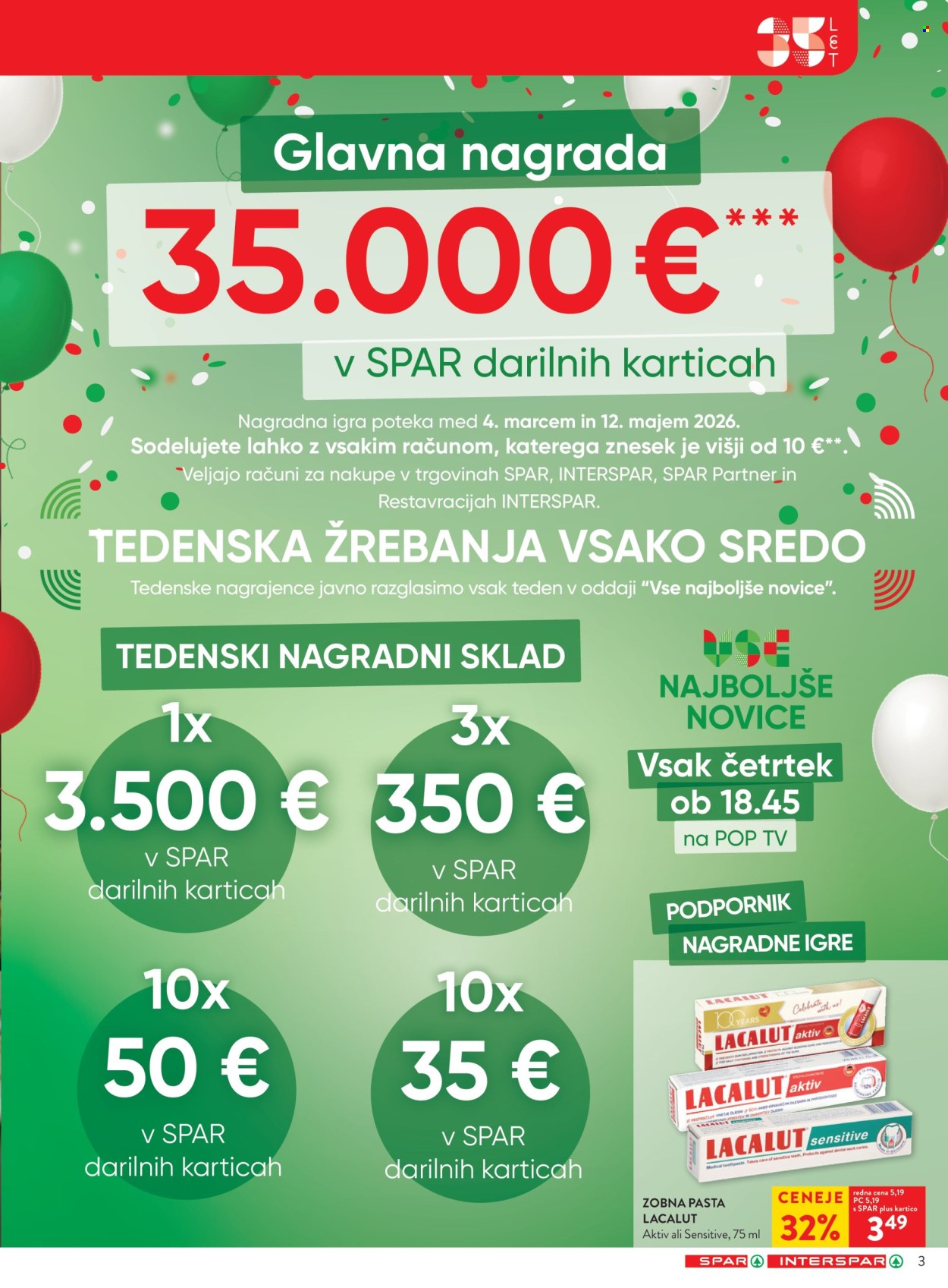 SPAR katalog - 4.3.2026 - 17.3.2026. Stran 3