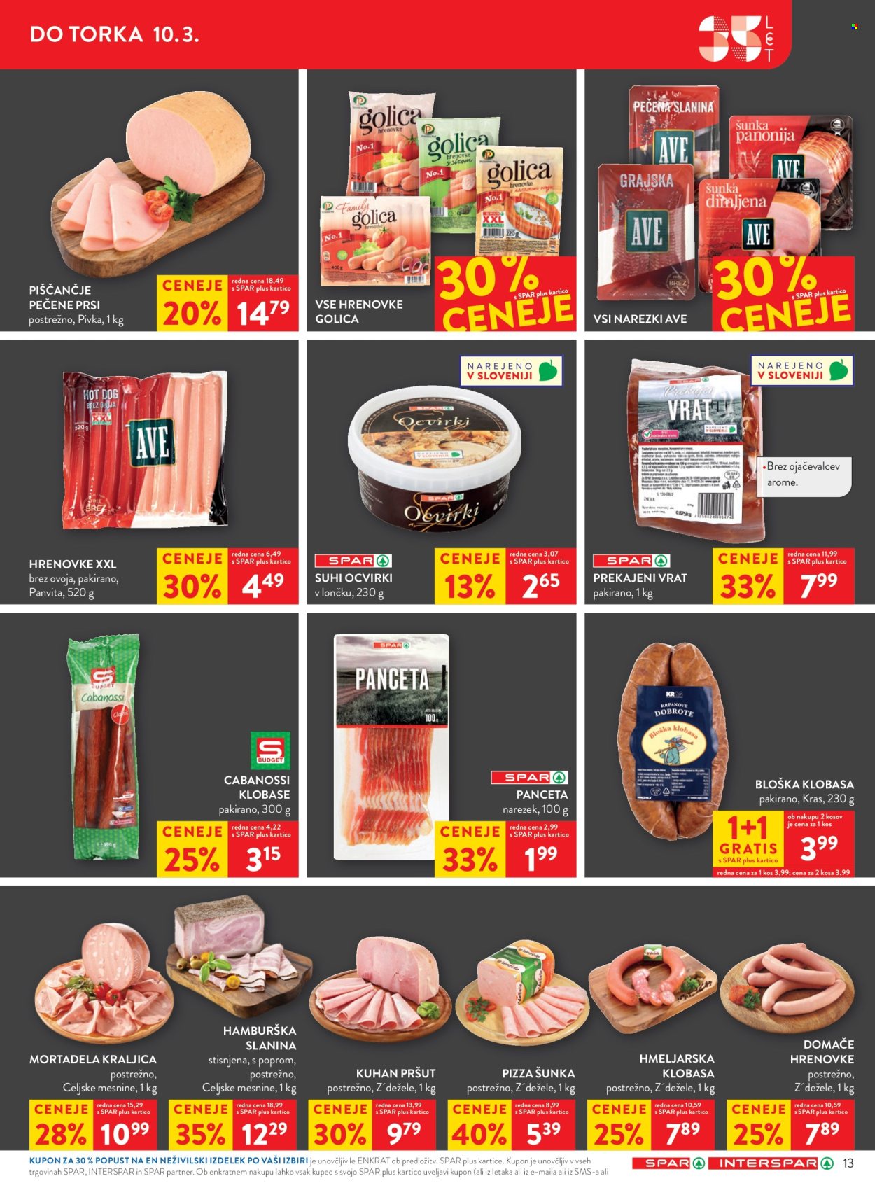 SPAR katalog - 4.3.2026 - 17.3.2026. Stran 13