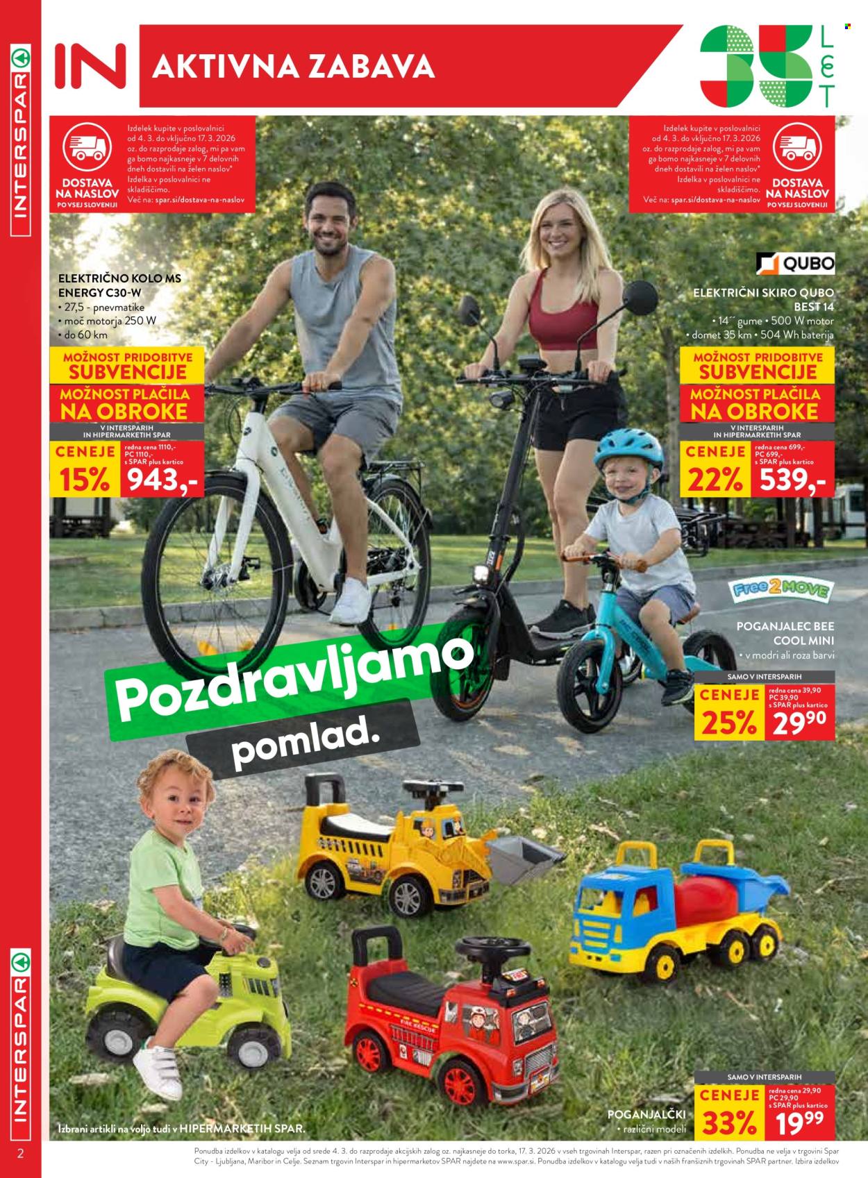 INTERSPAR katalog - 4.3.2026 - 17.3.2026. Stran 2