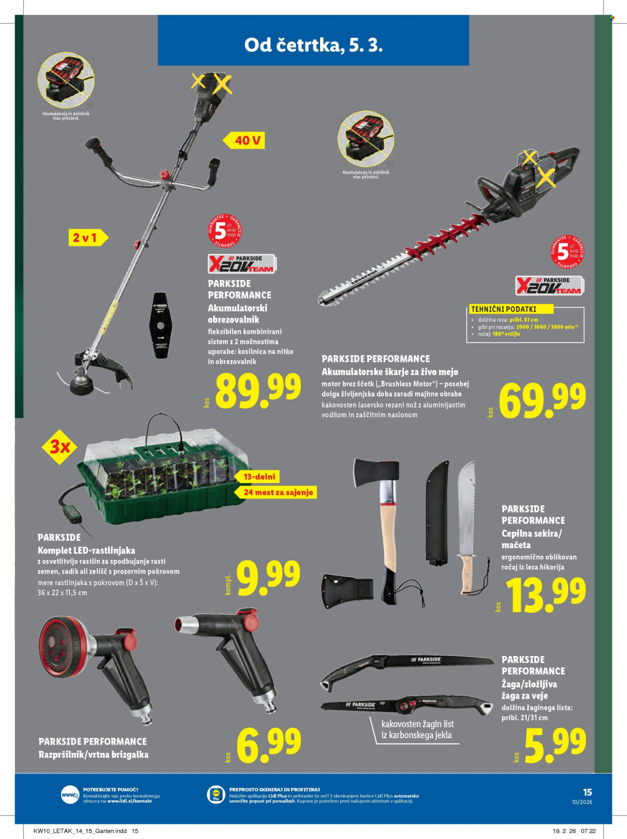 Lidl katalog - 5.3.2026 - 11.3.2026. Stran 39