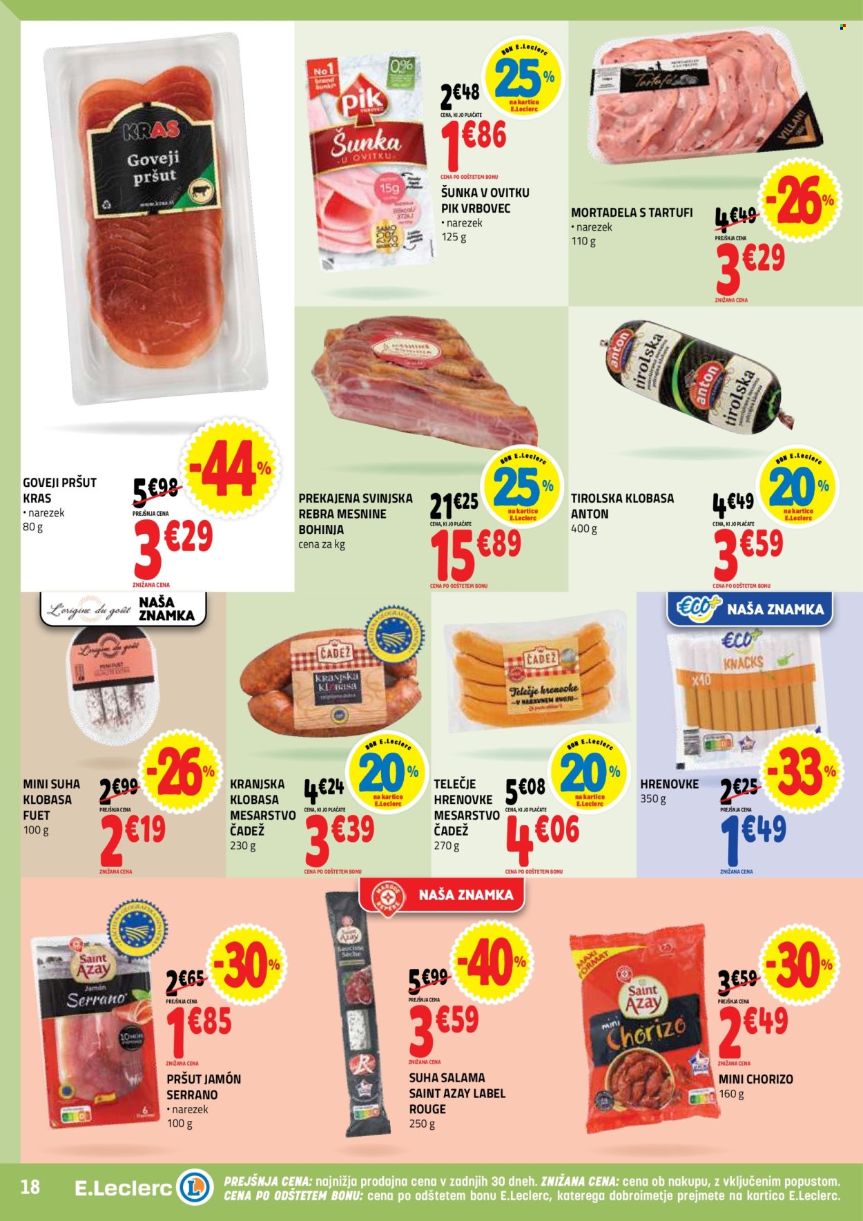 E.Leclerc katalog - 4.3.2026 - 14.3.2026. Stran 18
