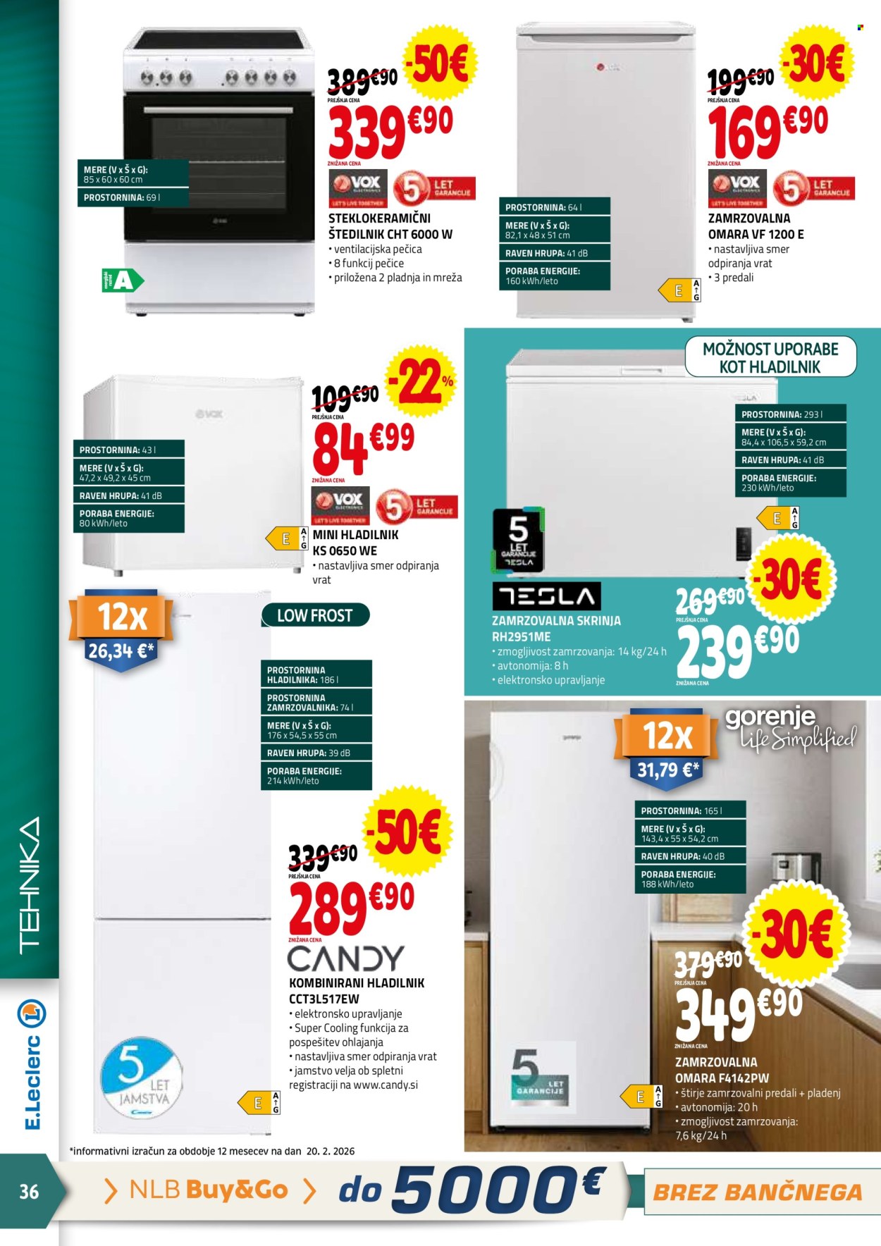 E.Leclerc katalog - 4.3.2026 - 14.3.2026. Stran 36