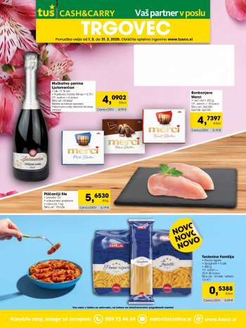 Tuš Cash & Carry katalog - 1.3.2026 - 31.3.2026.
