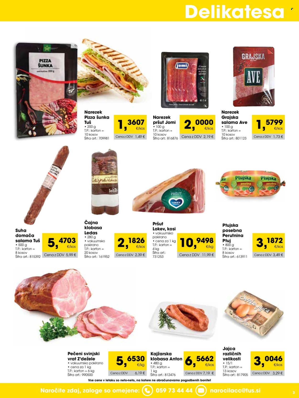Tuš Cash & Carry katalog - 1.3.2026 - 31.3.2026. Stran 3