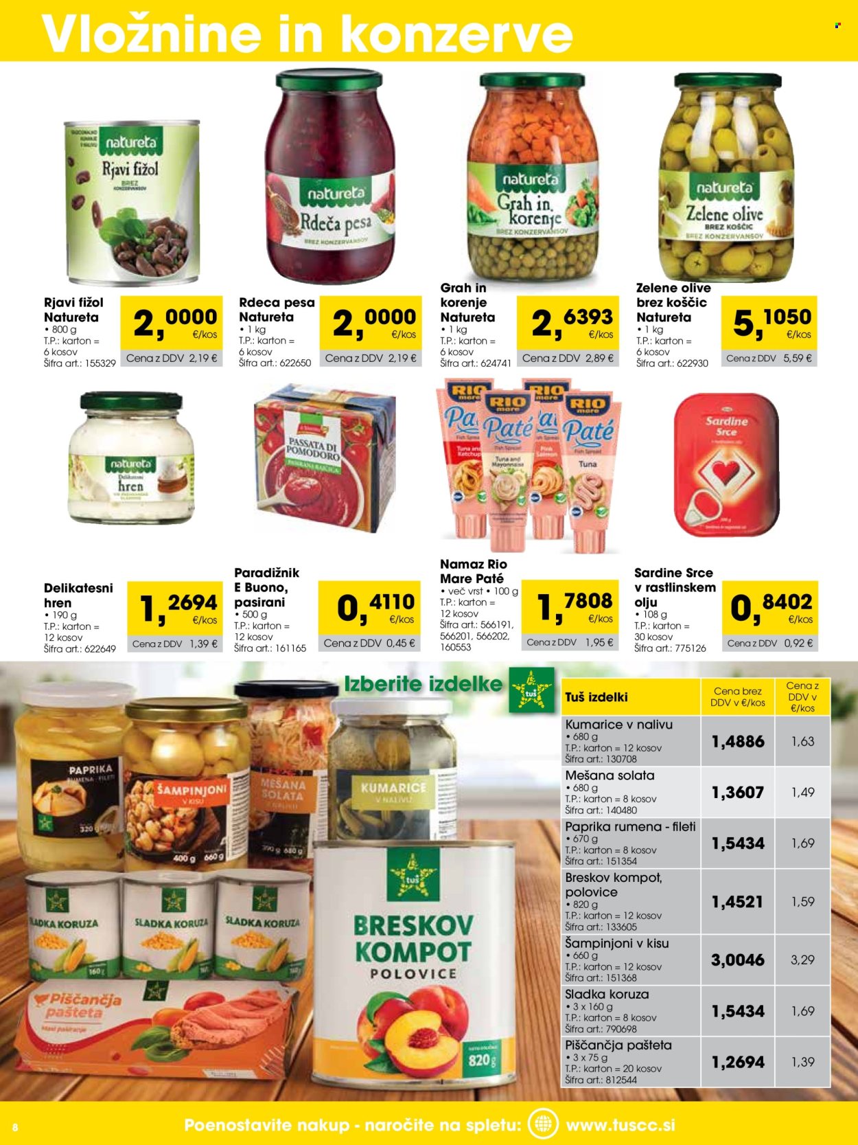 Tuš Cash & Carry katalog - 1.3.2026 - 31.3.2026. Stran 8