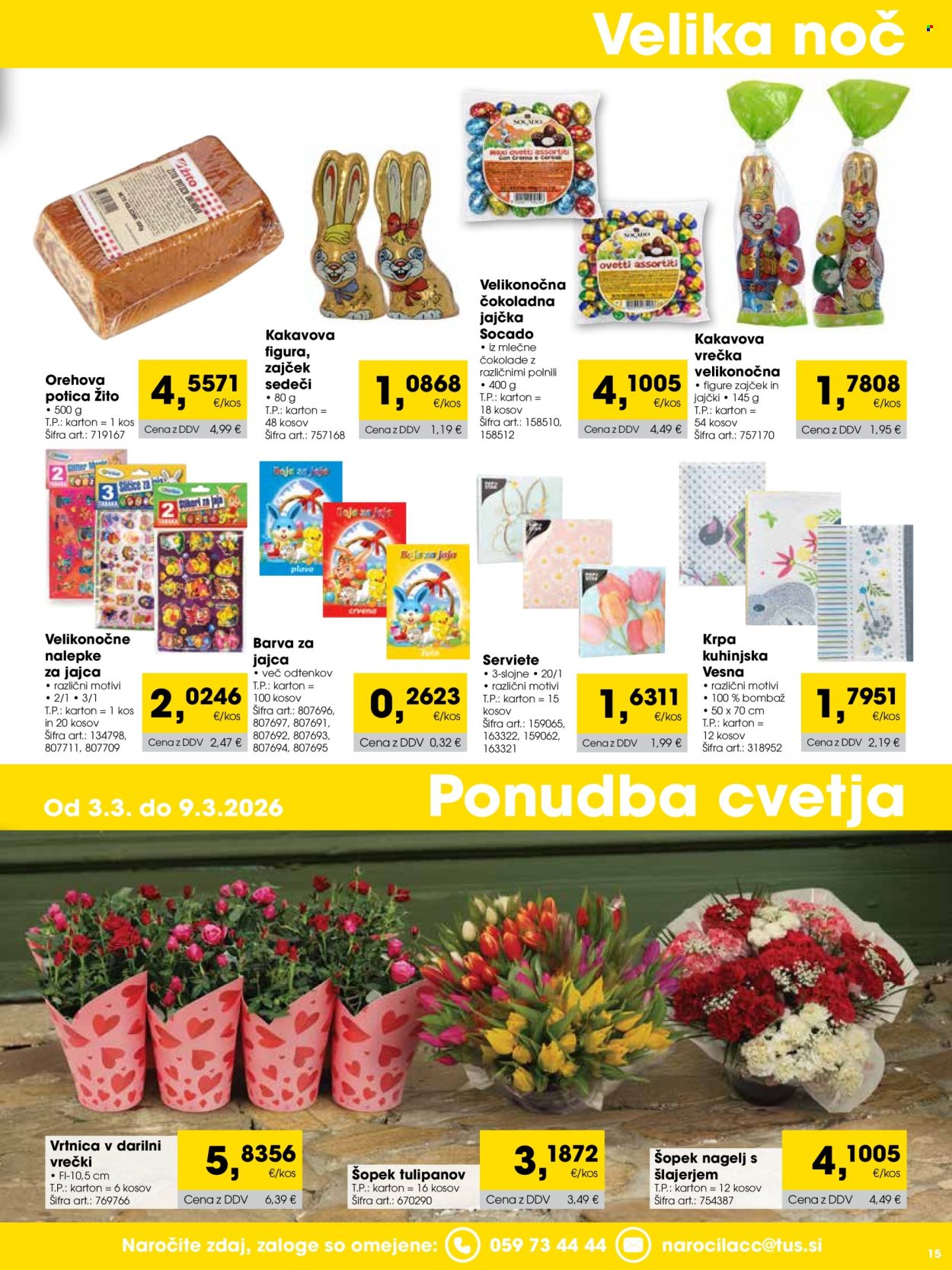 Tuš Cash & Carry katalog - 1.3.2026 - 31.3.2026. Stran 15