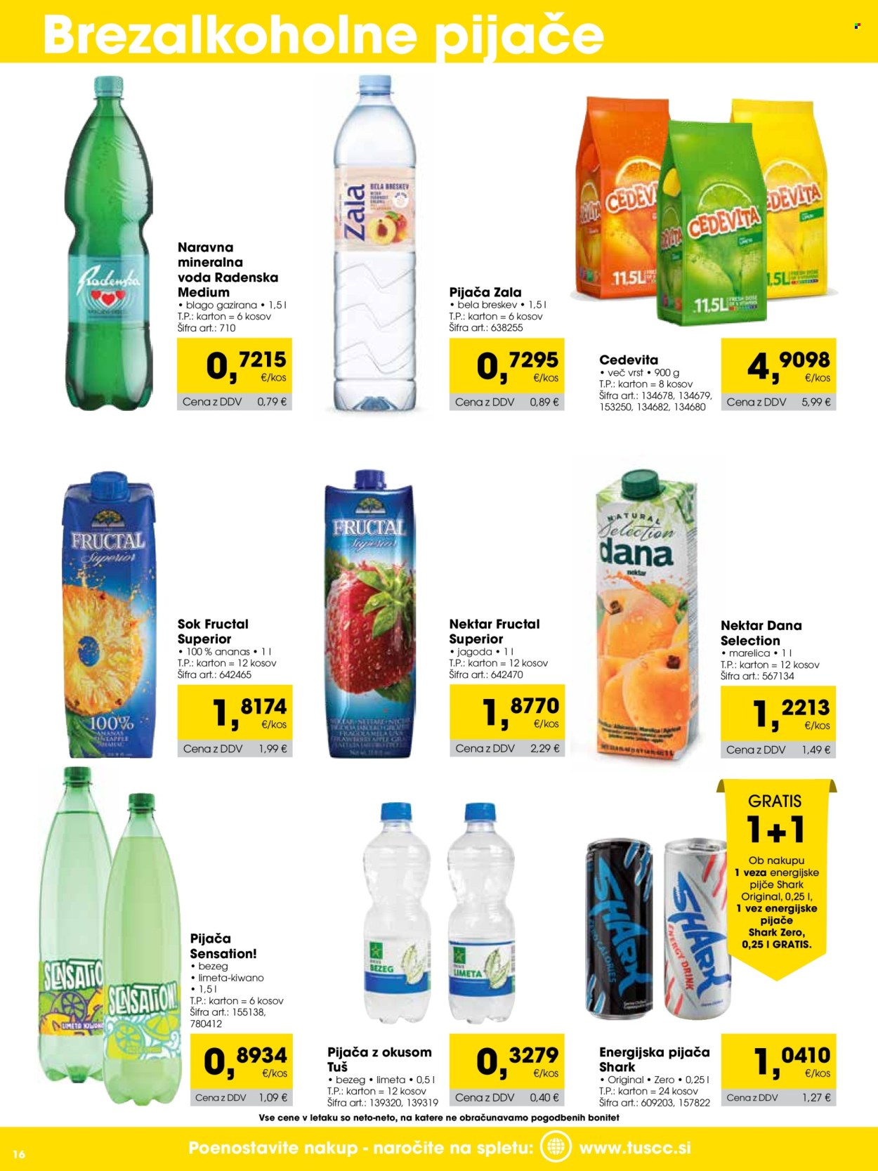Tuš Cash & Carry katalog - 1.3.2026 - 31.3.2026. Stran 16