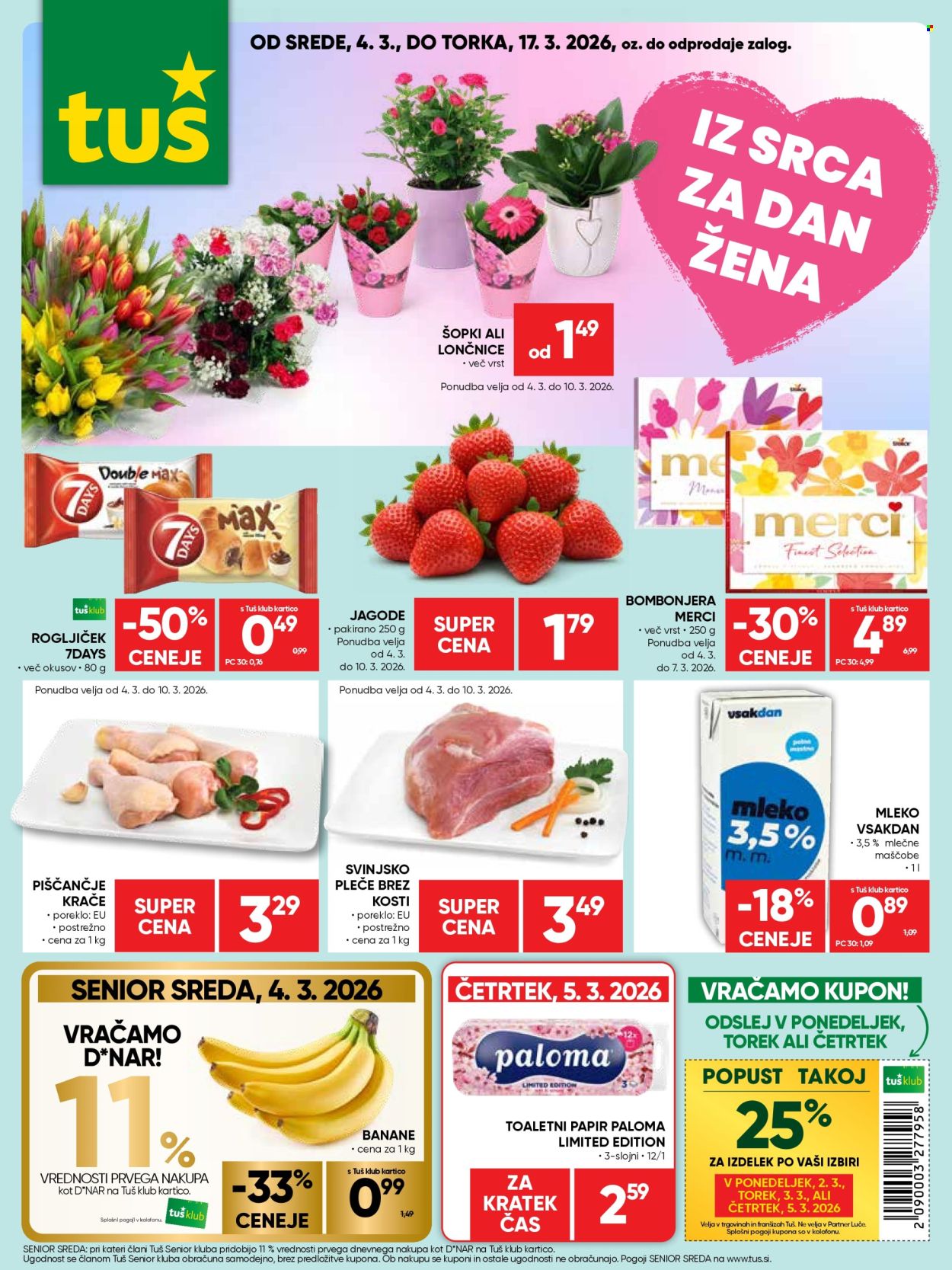 Tuš katalog - 4.3.2026 - 17.3.2026. Stran 1