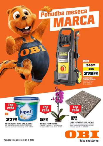 OBI katalog - 3.3.2026 - 31.3.2026.
