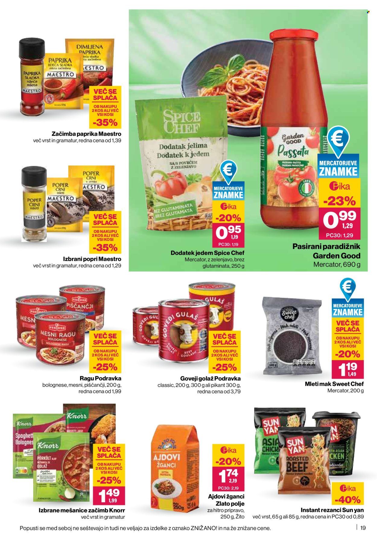 Mercator katalog - 5.3.2026 - 11.3.2026. Stran 19