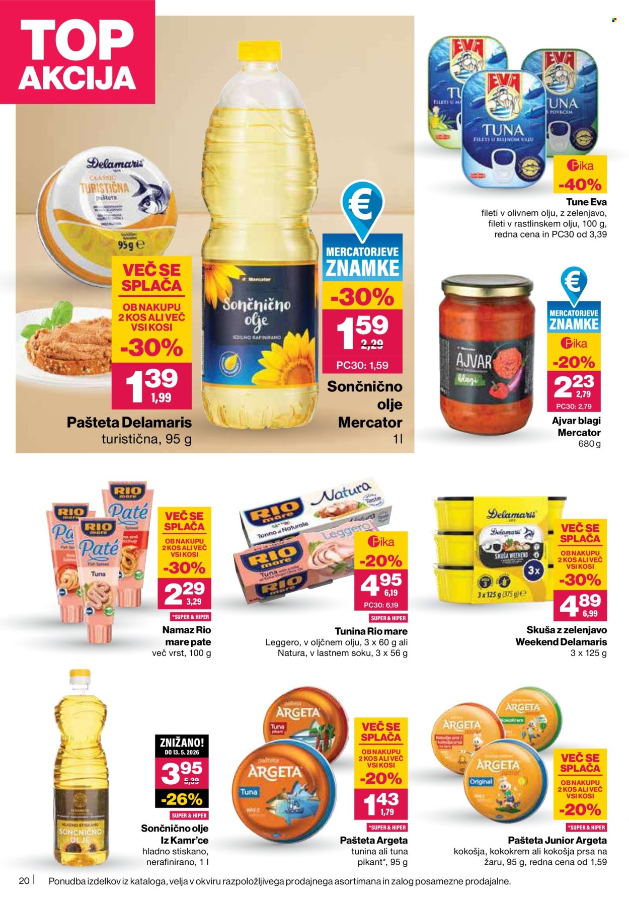 Mercator katalog - 5.3.2026 - 11.3.2026. Stran 20