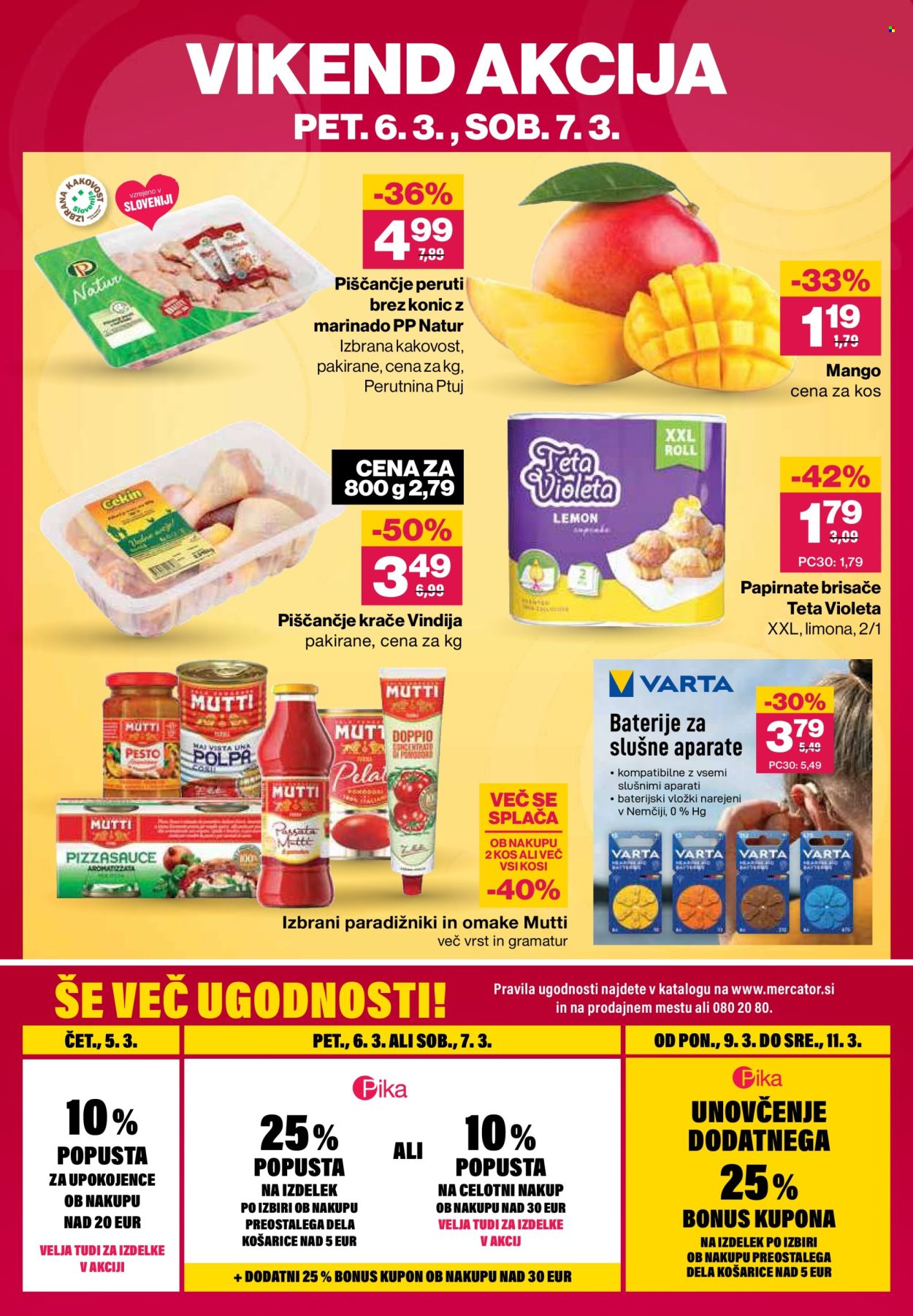 Mercator katalog - 5.3.2026 - 11.3.2026. Stran 40