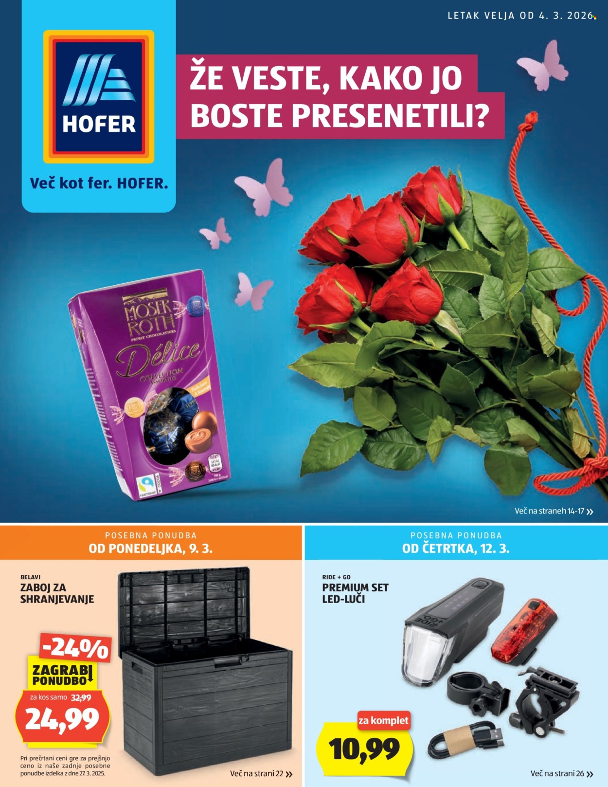 Hofer katalog - 4.3.2026 - 12.3.2026. Stran 1
