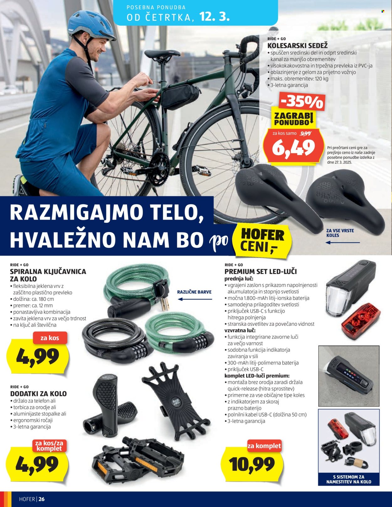 Hofer katalog - 4.3.2026 - 12.3.2026. Stran 26