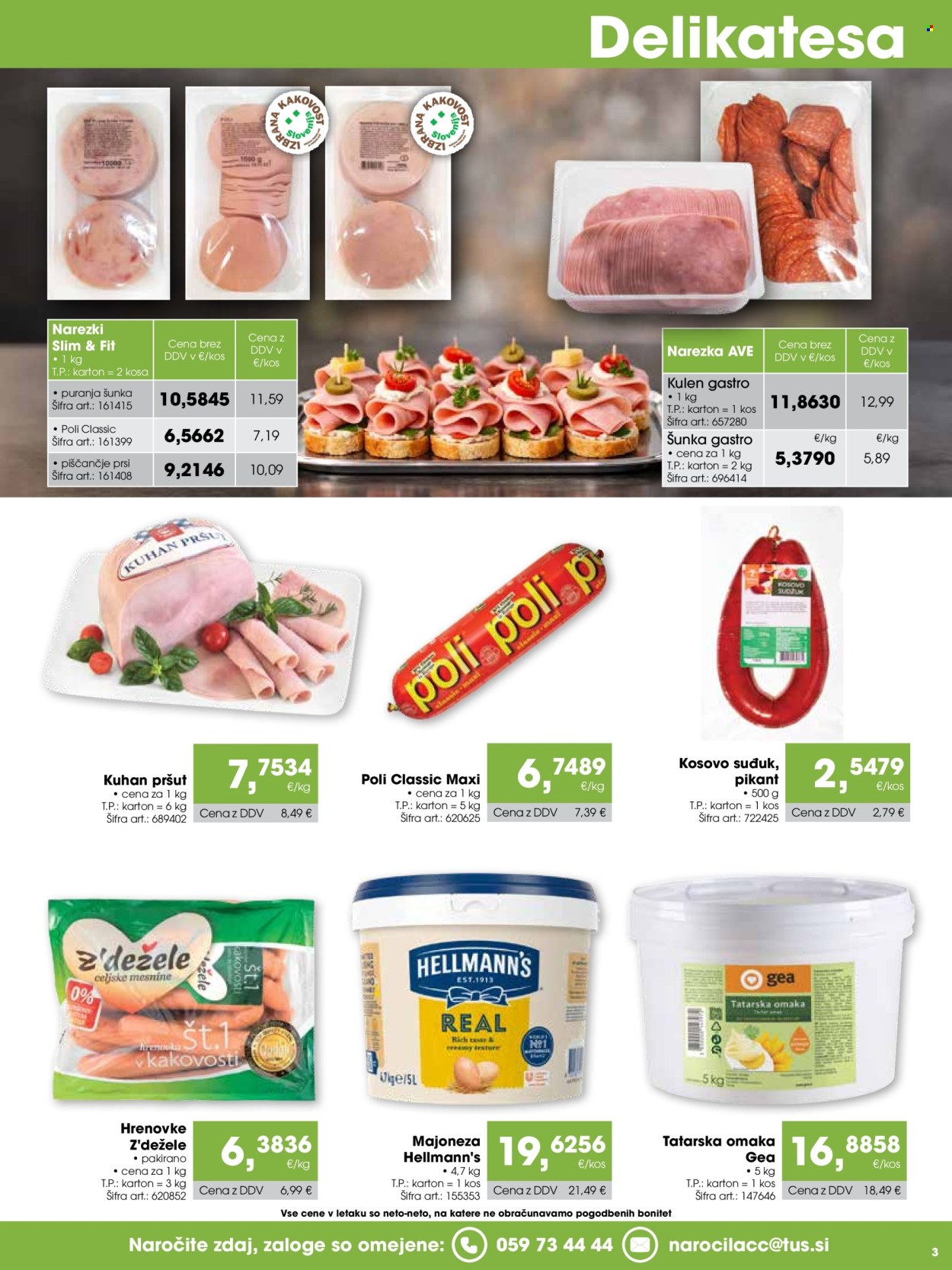 Tuš Cash & Carry katalog - 7.3.2026 - 6.4.2026. Stran 3