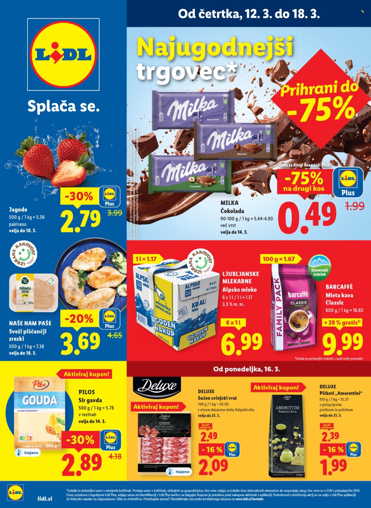 Lidl katalog - 12.3.2026 - 18.3.2026. Stran 1