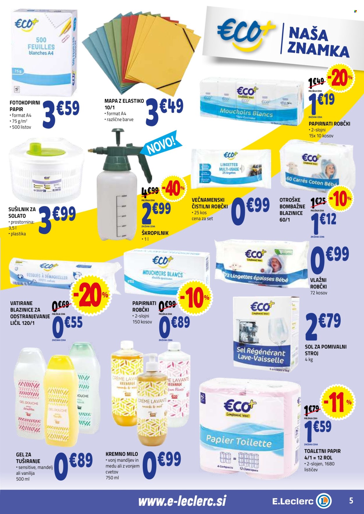 E.Leclerc katalog - 11.3.2026 - 21.3.2026. Stran 5