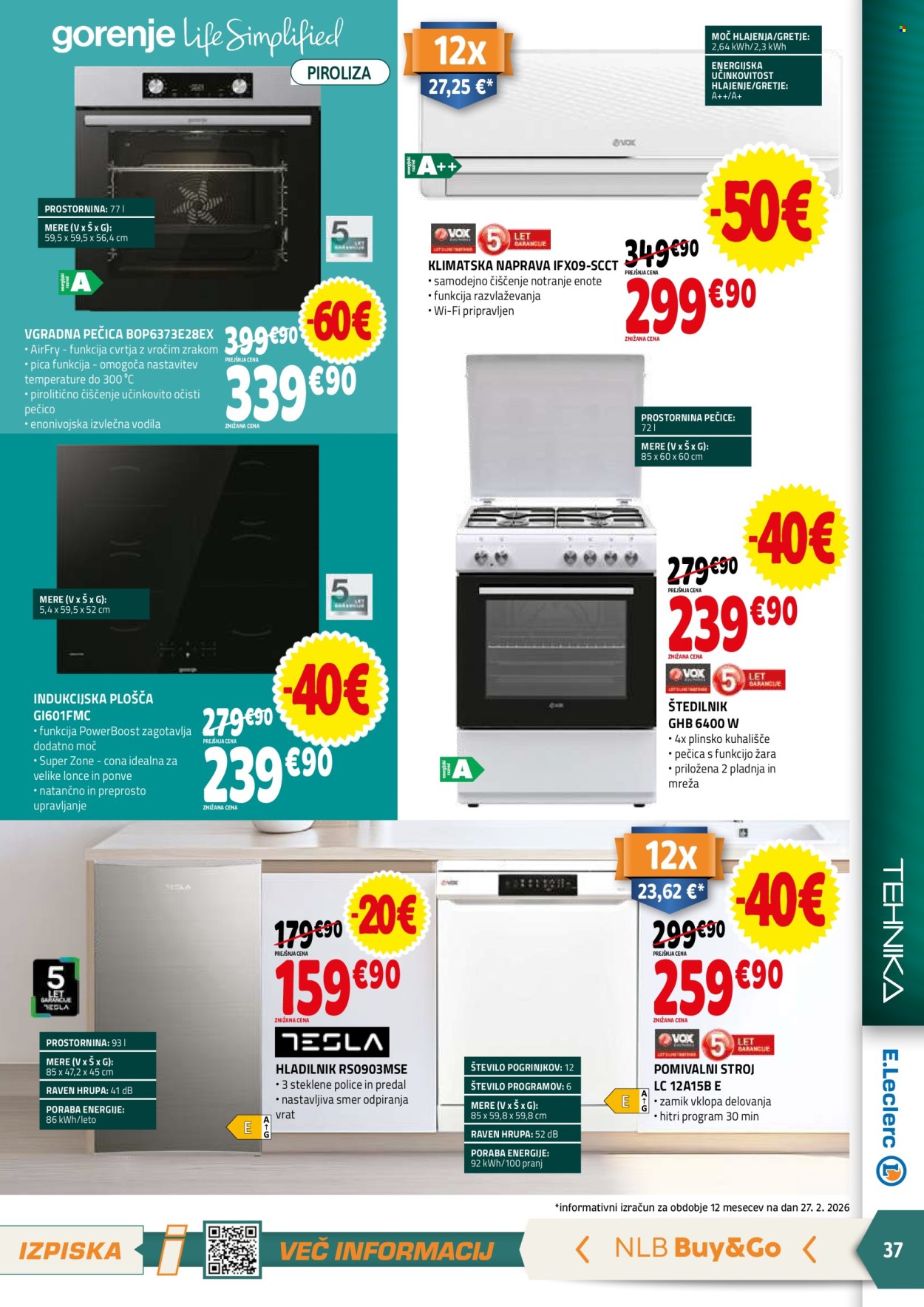 E.Leclerc katalog - 11.3.2026 - 21.3.2026. Stran 37
